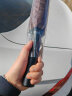 美度（MAYDU）防暴雨伞长柄伞24骨加大加固双人雨伞男女通用 M5003咖啡色 实拍图