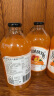 宾得宝（Bundaberg）含气蜜桃汁饮料 澳州原装进口 375ml*6玻璃瓶装 发酵果汁气泡水 实拍图