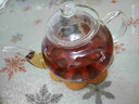 天城一品 玻璃茶壶花茶具沏茶带过滤器烧水壶冲茶器高温耐热 玻璃茶壶（550ml)花茶壶 实拍图