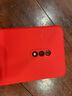 欧米滋 realme X手机壳realmeX液态硅胶RMX1901保护套防摔OPPO全包软壳男女款 realme X【中国红】 - 送钢化膜 实拍图