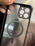 爱酷 2025新款Magsafe磁吸手机套苹果14pro手机壳苹果15Promax保护壳13超薄碳纤维纹全包防摔硅胶软套 苹果12ProMax（6.7英寸）碳纤维纹磁吸壳  实拍图