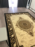 致尚美学加厚高密地毯客厅沙发茶几毯卧室床边毯欧美式商用高档会客厅地毯 维也纳乐章【三倍密度1200V】 2m*2.8m 加厚超密  重约33斤 实拍图