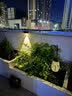 欧迹（OUJI）太阳能庭院灯户外洗墙射灯围墙壁灯防水led别墅花园阳台景观灯 1个装【1led暖光】附螺丝+胶片 实拍图