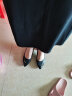 红蜻蜓时尚方扣通勤高跟鞋女士单鞋气质优雅粗跟女鞋 WLB33095黑色37 晒单实拍图