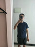 MUJI 男式 粗棉线 天竺编织 口袋短袖T恤 ABA05A0S 深海军蓝 S 实拍图