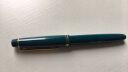 永生659钢笔学生用练字透明示范办公白领财会 05蓝绿色 0.5mm+0.38mm 实拍图