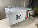 帝而（Dual） 品牌DIK47 微波炉烤箱一体机小仙女料理微波炉光波炉家用平板小型迷你20L家电 红色 实拍图