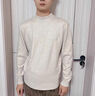 班尼路（Baleno）加厚一体绒半高领毛衣男冬季保暖男士针织衫青少年休闲打底内搭 实拍图