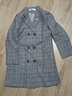 兰威费雷加棉加厚韩版冬装格子西装中长款风衣中年女装加棉毛呢外套 加棉黑白格 XL 建议105-122斤左右 实拍图