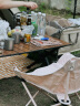 牧高笛（MOBIGARDEN）户外露营便携钛餐叉勺野餐折叠餐具刀叉勺套装 NX20666040 钛色 实拍图