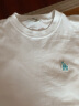 MLB短袖男女刺绣logo休闲T恤夏季情侣3ATSB0233-07WHS-XS/米白色 实拍图