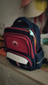 巴布豆小学生书包男3-4-6年级双肩背包男女1-3年级儿童书包英伦风学院 2116红色小号1-3年级 实拍图