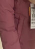 坦博尔羽绒服女短款秋冬连帽宽松保暖女士外套厚TD236356 粉黛红 180  实拍图