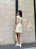 Calvin KleinJeans【不晒系列防晒】夏季女士ck户外休闲通勤连衣裙J224367 LFU-柔雾米 M 实拍图