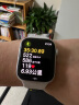 Apple/苹果 Watch Series 8 智能手表GPS款45毫米银色铝金属表壳白色运动型表带 S8 MP6N3CH/A 实拍图