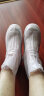 JAJALIN防雨鞋套防水靴套男女加厚鞋套便携防滑耐磨雨靴脚套白色 36/37码 实拍图