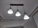 雷士（NVC） 餐厅吧台餐吊灯北欧现代日式简约创意几何个性吊灯时尚灯具 北欧几何 餐吊灯-带光源 实拍图