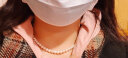 AJIDOU阿吉豆珍珠系列复古优雅珍珠项链礼物送女友 米白色 长41cm宽0.7cm 晒单实拍图
