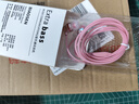标森耳机有线type-c入耳式手机HIFI适用华为mate60/P50/P40/30小米12 11荣耀60游戏降噪睡眠耳塞 无损音质音乐通话耳麦【玫瑰金】 实拍图