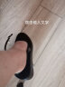 颐福元老北京布鞋女软底上班工作鞋黑色平底一字扣带酒店保洁广场舞蹈鞋 厚底黑色 38 实拍图