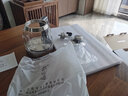 南界 全自动底部上水电热烧水壶茶台一体嵌入式电陶炉泡茶专用煮茶器 1L 玻璃烧水壶+大七灰壶 嵌入式20*37cm 实拍图