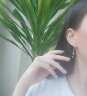 LENAYAN2023新款925银流苏耳环女小众设计耳钉耳坠高级感 蝴蝶耳环1对+999圆珠2.5mm 晒单实拍图