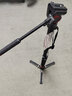 miliboo 米泊MQA独脚架单反液压阻尼云台专业摄影摄像机婚纱录像微单稳定器碳纤维支架便携单脚架 【重仅1.4kg】MQA铝合金（含液压云台套装） 实拍图
