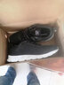 361°男鞋运动鞋男秋冬季新款男士休闲鞋防水旅游鞋黑色加绒跑步鞋子 曜石黑/361度白[皮面] 43 实拍图