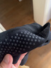 舒尔美  医用弹力袜男女通用静脉曲张 一级压力长筒袜 黑色露趾 XL 实拍图