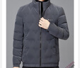 罗蒙（ROMON）品牌高端男士羽绒服2025冬季轻薄款防寒立领男装百搭短款羽绒外套 卡其色 XL 180 实拍图