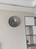 Timess挂钟钟表客厅家用创意时钟简约扫秒机芯石英钟表挂墙 36cm 实拍图
