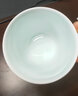 御嘉斋影青雕刻陶瓷杯办公茶杯大容量带盖纯手工水杯子马克杯可定制礼物 影青大业千秋办公杯 400ml 实拍图