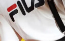 斐乐（FILA）官方情侣短袖T恤男女装夏季经典LOGO圆领运动套头衫纯棉宽松上衣 雪白-WT XS 实拍图