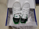 回力 Warrior 休闲鞋男经典小白鞋百搭板鞋子男士户外舒适轻便运动鞋男透气男鞋 WXY-L319N 白绿 39 实拍图