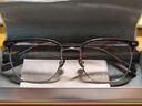 BOLON暴龙眼镜王鹤棣同款复古眉架β钛光学镜近视眼镜框男轻 BT6026B16 实拍图