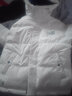 鸭鸭（YAYA）羽绒服男短款2021冬季新款鸭绒连帽冬季韩加厚商务休闲保暖外套Y 白色-YE2B709872D（预售15天） 190/104A 实拍图