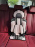 梨子儿童座椅0-4岁可坐可躺汽车用12岁简易便捷车载通用坐椅宝宝小孩 粉红色 小号 晒单实拍图
