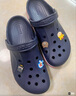 卡骆驰crocs洞洞鞋贝雅卡骆班轻便耐磨一脚蹬休闲鞋|205089 深蓝/辣椒红-4CC 45 (290mm) 实拍图