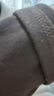 真维斯（JEANSWEST）德绒打底衫女装秋冬季长袖t恤上衣服加绒保暖加厚内搭半高领秋衣 咖啡 纯色 S 实拍图