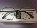 施洛华近视眼镜女可配度数镜框男防蓝光超轻钛架潮圆框SC568开学 实拍图