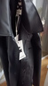 杰克·琼斯（JACK&JONES）男装春秋宽松皮衣舒适简约时尚纯色潮流休闲外套短款上衣PU夹克男 E40 黑色 M 175 实拍图