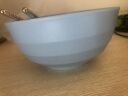 巧居巧具（qiao ju qiao ju）特大号饭碗泡面碗汤碗沙拉碗微波炉碗面条碗单个大碗 单个装【蓝色】 实拍图