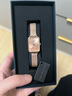 丹尼尔惠灵顿（DanielWellington）DW手表女经典小方表流光金时尚女士手表圣诞礼物送女友DW484 实拍图
