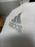 阿迪达斯 （adidas）t恤男士 2024夏季新款运动服休闲圆领半袖白色快干梭织透气短袖男 黑色/速干透气/三条纹 L 实拍图