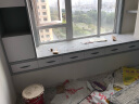 橱饰美（CHOOSE ME）简约柜门拉手铝合金设计感柜子加长衣柜门把手橱柜门抽屉黑色拉手 铁灰色 640孔距总长800mm 实拍图