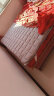 雅鹿·自由自在 A类床垫褥子软垫防滑可折叠1.8x2米双人垫保洁垫加厚保护垫铺底榻榻米家用四季舒适垫被180x200cm-浅绿 实拍图