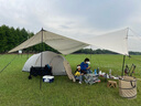 三峰出 天幕铝杆7075加厚加粗航空铝合金户外天幕撑杆加强铁杆 16MM*2米(7075铝合金)2根装 实拍图