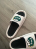 安尚芬夏凉拖鞋男时尚户外穿运动居家舒适浴室防臭防滑软底拖鞋女情侣鞋 黑色（净面版） 40-41 【适合39-40】 实拍图