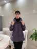 俞兆林中老年人羽绒服女妈妈装冬装外套加厚棉衣60岁70奶奶棉服大码棉袄 DMJ-2209 紫色【棉服】 加厚 2XL 【建议105-120斤左右】 实拍图