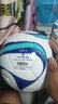 摩腾( molten )足球5号手缝训练比赛用球PVC材质F5F1700-WB蓝色 实拍图